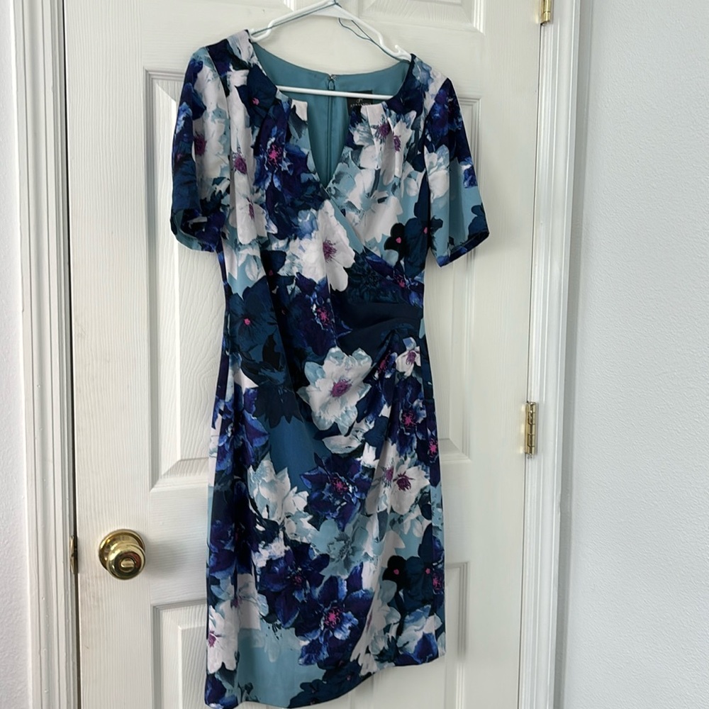 Vibrant Floral midi dress